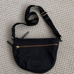 Marc By Marc Jacobs Black crossbody Bag with gold zipper detail